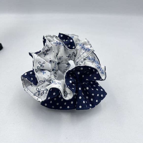 Oversize Women Reversible Scrunchie Elastic Hairbands Hair Ties XL Charmeuse - Picture 12 of 13